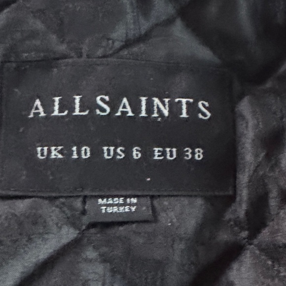 All Saints Silver Ski & Snow Jacket - Picture 3 of 4